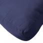 Preview: Palettenkissen Marineblau 70x70x12 cm Stoff