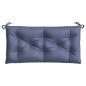 Preview: ARDEBO.de - Gartenbank-Auflage Marineblau 110x50x7 cm Oxford-Gewebe