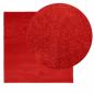 Preview: Teppich OVIEDO Kurzflor Rot 160x160 cm