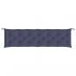 Preview: Gartenbank-Auflage Marineblau 200x50x7 cm Oxford-Gewebe