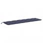 Preview: Gartenbank-Auflage Marineblau 200x50x7 cm Oxford-Gewebe