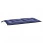 Preview: Gartenbank-Auflagen 2 Stk. Marineblau 100x50x7 cm Oxford-Gewebe