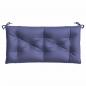 Preview: Gartenbank-Auflagen 2 Stk. Marineblau 100x50x7 cm Oxford-Gewebe