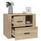 Preview: Nachttisch Sonoma-Eiche 60x36x45 cm Holzwerkstoff