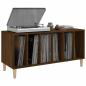 Preview: Plattenschrank Braun Eichen-Optik 100x38x48 cm Holzwerkstoff