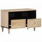 Preview: TV-Schrank 70x33x46 cm Massivholz Mango