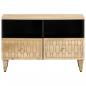 Preview: TV-Schrank 70x33x46 cm Massivholz Mango