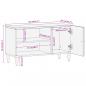 Preview: TV-Schrank 80x31x46 cm Massivholz Mango