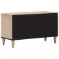 Preview: TV-Schrank 80x31x46 cm Massivholz Mango