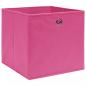 Preview: Aufbewahrungsboxen 4 Stk. Vliesstoff 28x28x28 cm Rosa