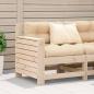 Preview: ARDEBO.de - Gartensofa mit Armlehne 69x62x70,5 cm Massivholz Kiefer