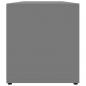 Preview: TV-Schrank Grau 120x34x37 cm Holzwerkstoff