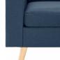 Preview: 2-Sitzer-Sofa Blau Stoff