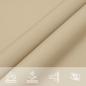 Preview: Sonnensegel Oxford-Gewebe Quadratisch 4x4 m Beige