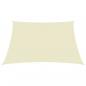 Preview: Sonnensegel Oxford-Gewebe Rechteckig 6x7 m Creme