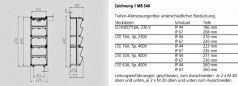 Preview: Mennekes (950031) AMAXX® Steckdosen-Kombination