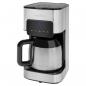 Preview: ARDEBO.de ProfiCook PC-KA 1191 Kaffeeautomat, Sensor Touch, 1,2 L, 24-Stunden-Timer, edelstahl/schwarz (501191)