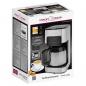 Preview: ProfiCook PC-KA 1191 Kaffeeautomat, Sensor Touch, 1,2 L, 24-Stunden-Timer, edelstahl/schwarz (501191)