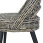 Preview: Sessel Kubu-Rattan Schwarz