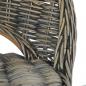 Preview: Sessel Kubu-Rattan Schwarz