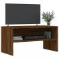 Preview: TV-Schrank Braun Eiche-Optik 80x40x40 cm Holzwerkstoff