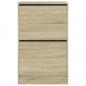 Preview: Schuhschrank Sonoma-Eiche 60x34x96,5 cm Holzwerkstoff