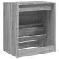 Preview: Schuhschrank Grau Sonoma 60x42x69 cm Holzwerkstoff