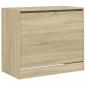 Preview: Schuhschrank Sonoma-Eiche 80x42x69 cm Holzwerkstoff