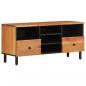 Preview: TV-Schrank 100x33x46 cm Massivholz Akazie