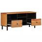 Preview: TV-Schrank 100x33x46 cm Massivholz Akazie