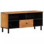 Preview: TV-Schrank 100x33x46 cm Massivholz Akazie