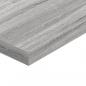 Preview: Wandregale 4 Stk. Grau Sonoma 40x10x1,5 cm Holzwerkstoff