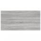 Preview: Wandregale 4 Stk. Grau Sonoma 60x30x1,5 cm Holzwerkstoff