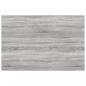 Preview: Wandregale 4 Stk. Grau Sonoma 60x40x1,5 cm Holzwerkstoff