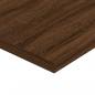 Preview: Wandregale 4 Stk. Braun Eichen-Optik 60x50x1,5 cm Holzwerkstoff