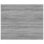 Preview: Wandregale 4 Stk. Grau Sonoma 60x50x1,5 cm Holzwerkstoff