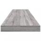 Preview: Wandregale 4 Stk. Grau Sonoma 100x10x1,5 cm Holzwerkstoff