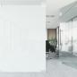 Preview: Fensterfolie Statisch Matt Transparent Weiß 90x2000 cm PVC