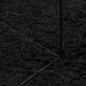 Preview: Shaggy-Teppich PAMPLONA Hochflor Modern Schwarz Ø 240 cm