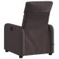 Preview: Massagesessel Dunkelbraun Stoff