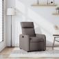 Preview: ARDEBO.de - Relaxsessel Taupe Stoff