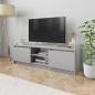 Preview: ARDEBO.de - TV-Schrank Grau 120×30×35,5 cm Holzwerkstoff