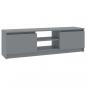 Preview: TV-Schrank Grau 120×30×35,5 cm Holzwerkstoff