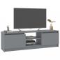 Preview: TV-Schrank Grau 120×30×35,5 cm Holzwerkstoff