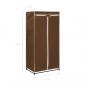 Preview: Kleiderschrank Braun 75×50×160 cm