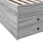 Preview: Tagesbett mit Schubladen Grau Sonoma 75x190 cm Holzwerkstoff