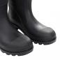 Preview: Gummistiefel mit Herausnehmbarem Innenfutter Schwarz Gr. 46 PVC