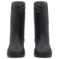 Preview: Gummistiefel Schwarz Größe 43 PVC