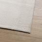 Preview: Teppich IZA Kurzflor Skandinavischer Look Creme 100x200 cm