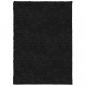 Preview: Shaggy-Teppich PAMPLONA Hochflor Modern Schwarz 120x170 cm